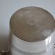 Vintage ice or champagne bucket in silver metal