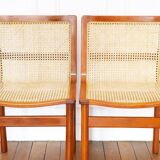 2 Cane chairs - Cane seats redone