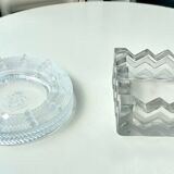 Lalique two ashtrays