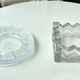 Lalique two ashtrays