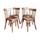 Set 4 chairs fischel bistro 30s/40s
