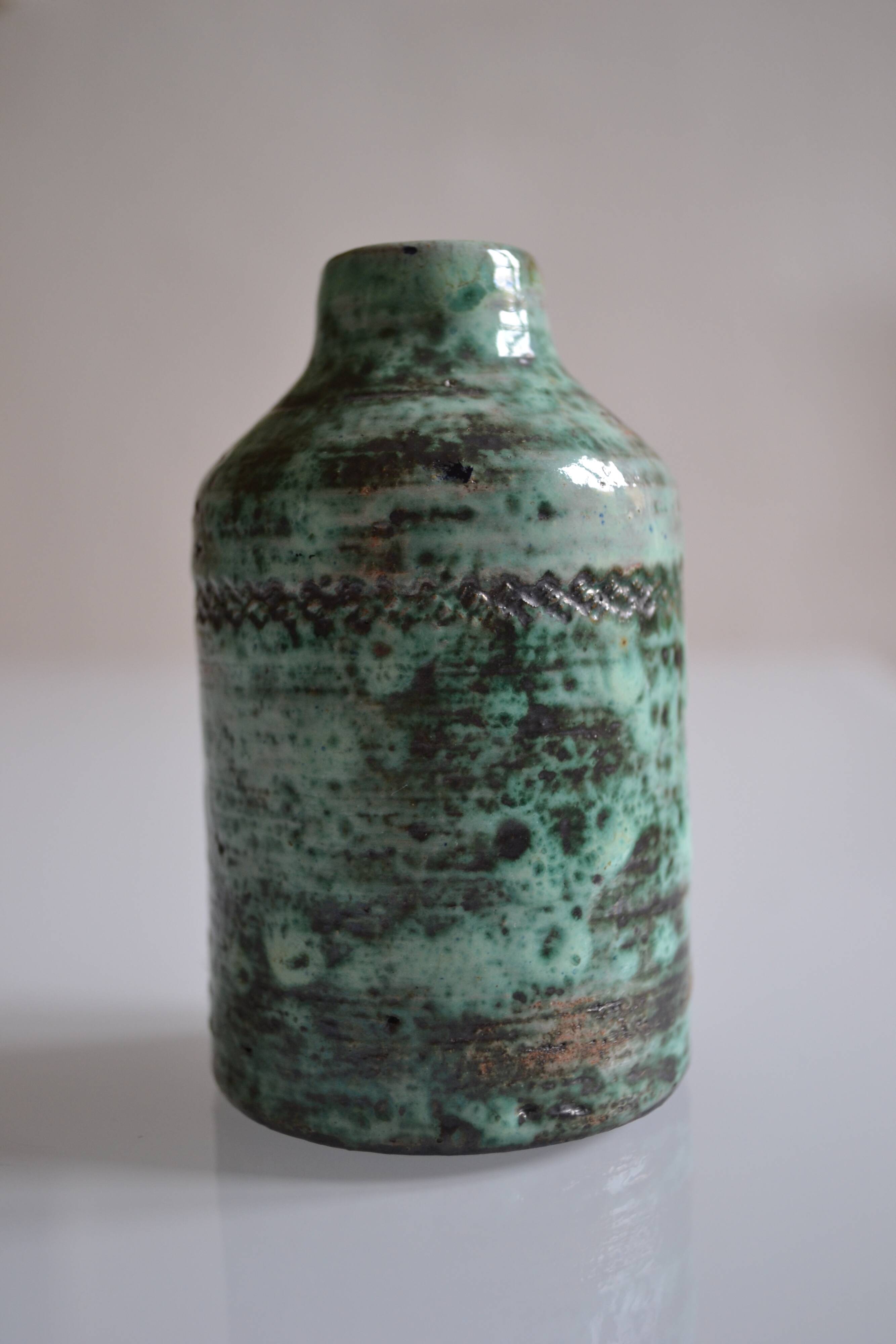 Small vintage ceramic vase 1960