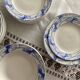 Service for 10 people in Saint-Amand earthenware from the 1930s