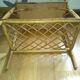 Table de chevet en rotin