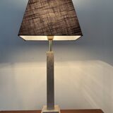 Vintage travertine lamp from the 70s