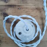 Wicker flower suspension