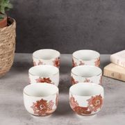 Set of 6 tea cups, JAPAN