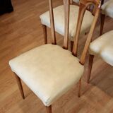 Set of 6 mid-century modern chairs, Italy, 1960s