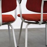 Set of 3 vintage design chairs by Friso Kramer for Ahrend de Cirkel from the late 1960s