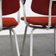 Ensemble de 3 chaises design vintage de Friso Kramer pour Ahrend de Cirkel de la fin des années 1960