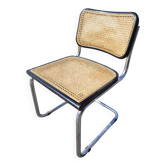 Chaise Marcel Breuer B32 en cannage d'origine signé Italy