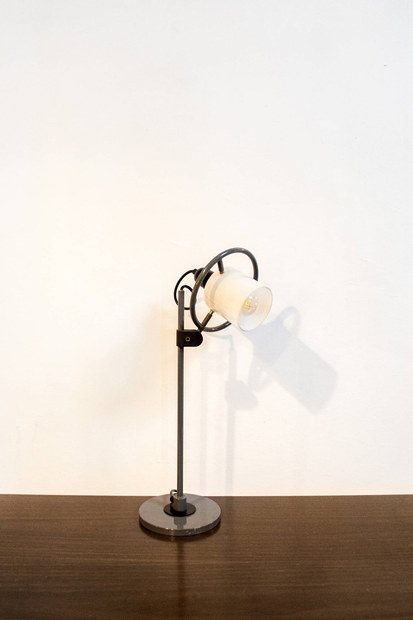 Lampada da scrivania snodata Italia Anni '80