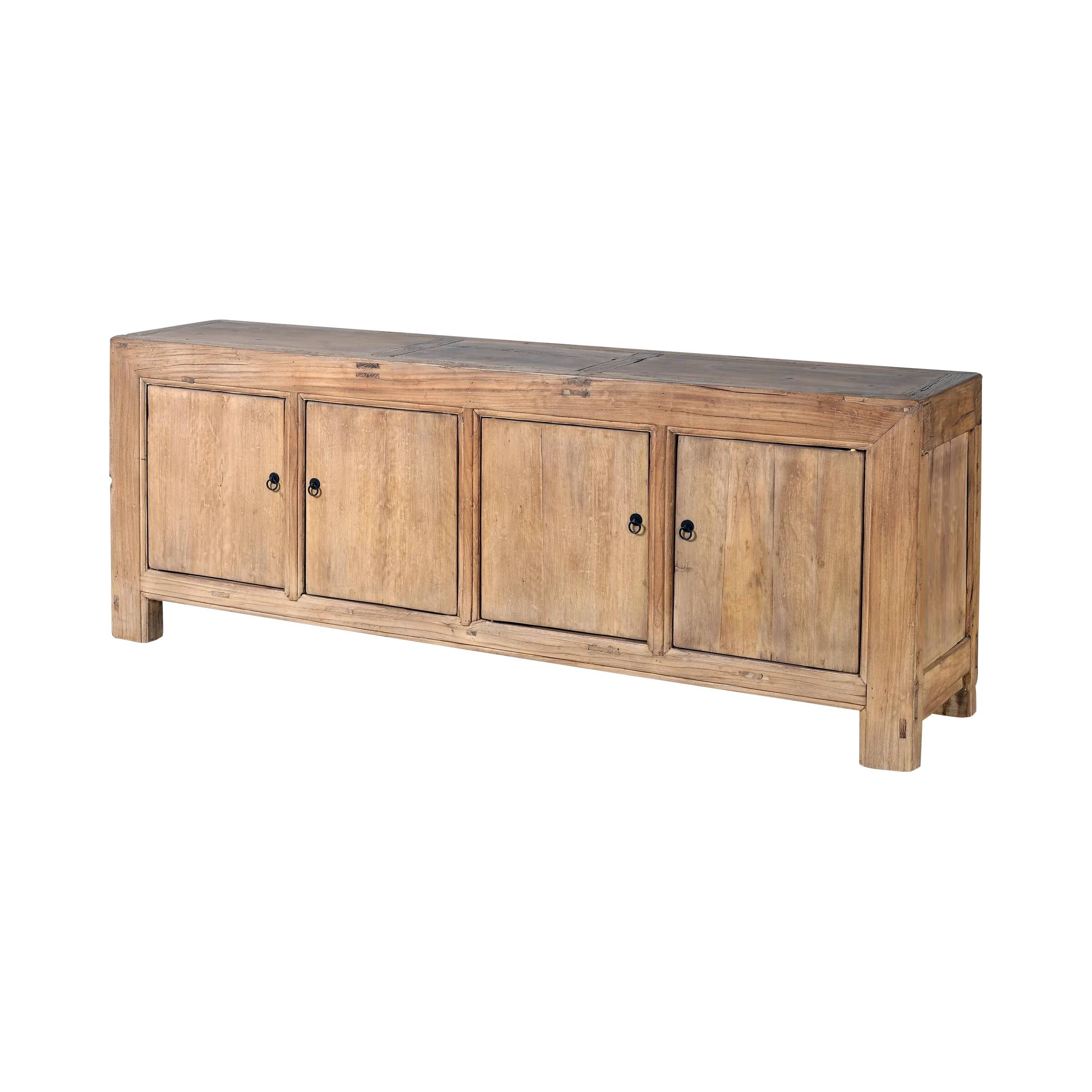 Qingdao - Antique Chinese buffet in solid elm no. 11