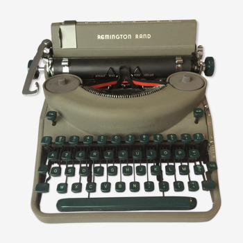 Machine à écrire ancienne remington noiseless portable