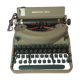 Old remington noiseless portable typewriter