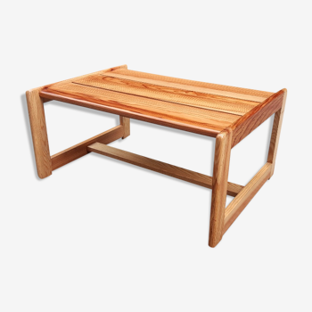 Solid pine coffee table 1980