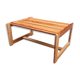 Table basse pin massif 1980