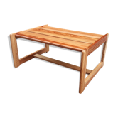 Table basse pin massif 1980