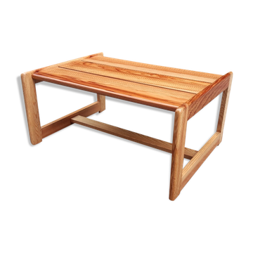 Solid pine coffee table 1980