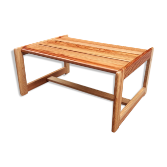 Solid pine coffee table 1980