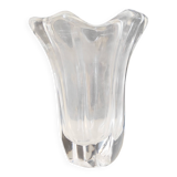 Daum France crystal vase
