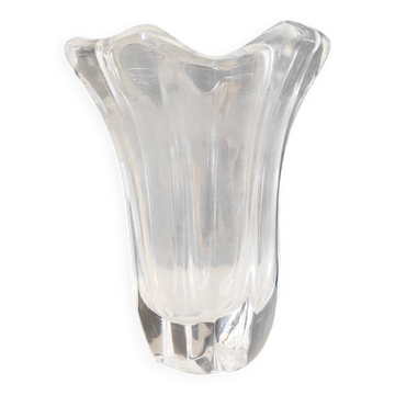 Daum France crystal vase