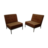 Pair armchairs by Florence Knoll 1960s
