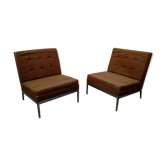 Pair armchairs by Florence Knoll 1960s
