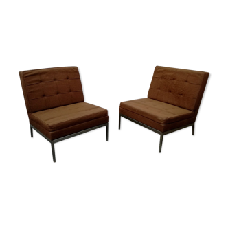 Pair armchairs by Florence Knoll 1960s