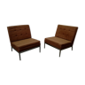 Pair armchairs by Florence Knoll 1960s