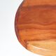 Travail français - table basse bois forme libre