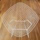 Diamond armchair and ottoman by Harry Bertoia