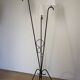 Tripod floor lamp in tubular metal - 1950s