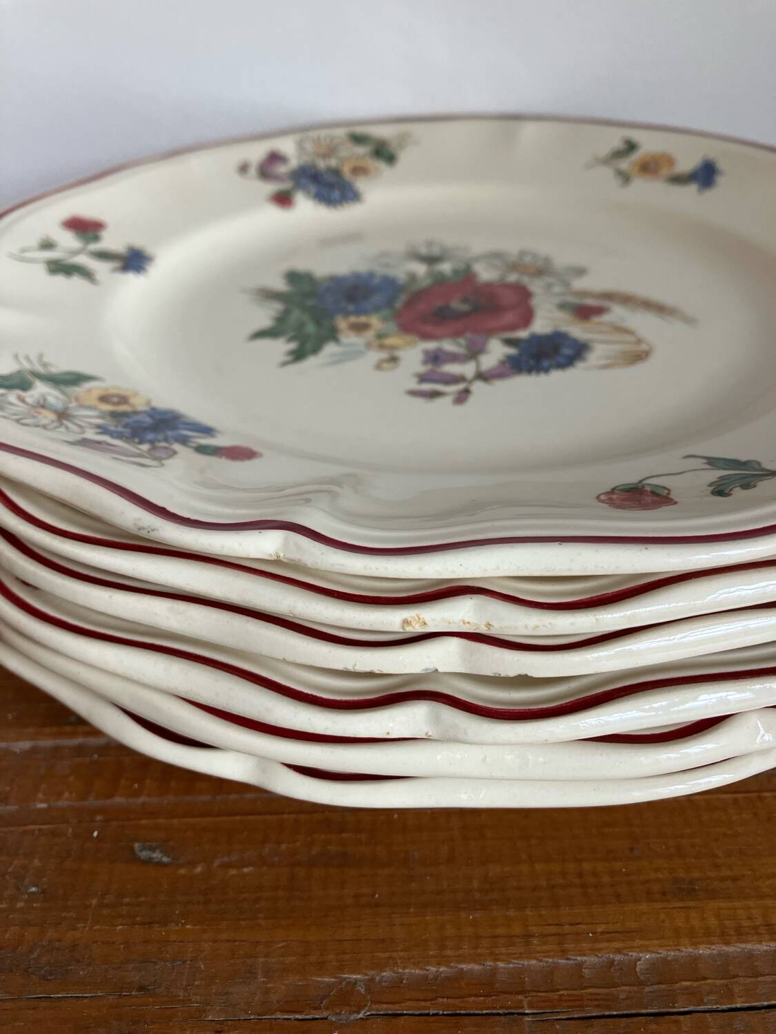 6 dinner plates