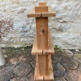 Vintage pine wall shelf