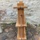 Vintage pine wall shelf