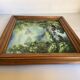 Mountain and torrent landscape painting