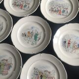 St Amand Longchamp plates