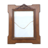Louis XVI style wooden frame and its glass