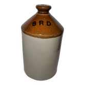 SRD whiskey bottle from the English army in glazed stoneware