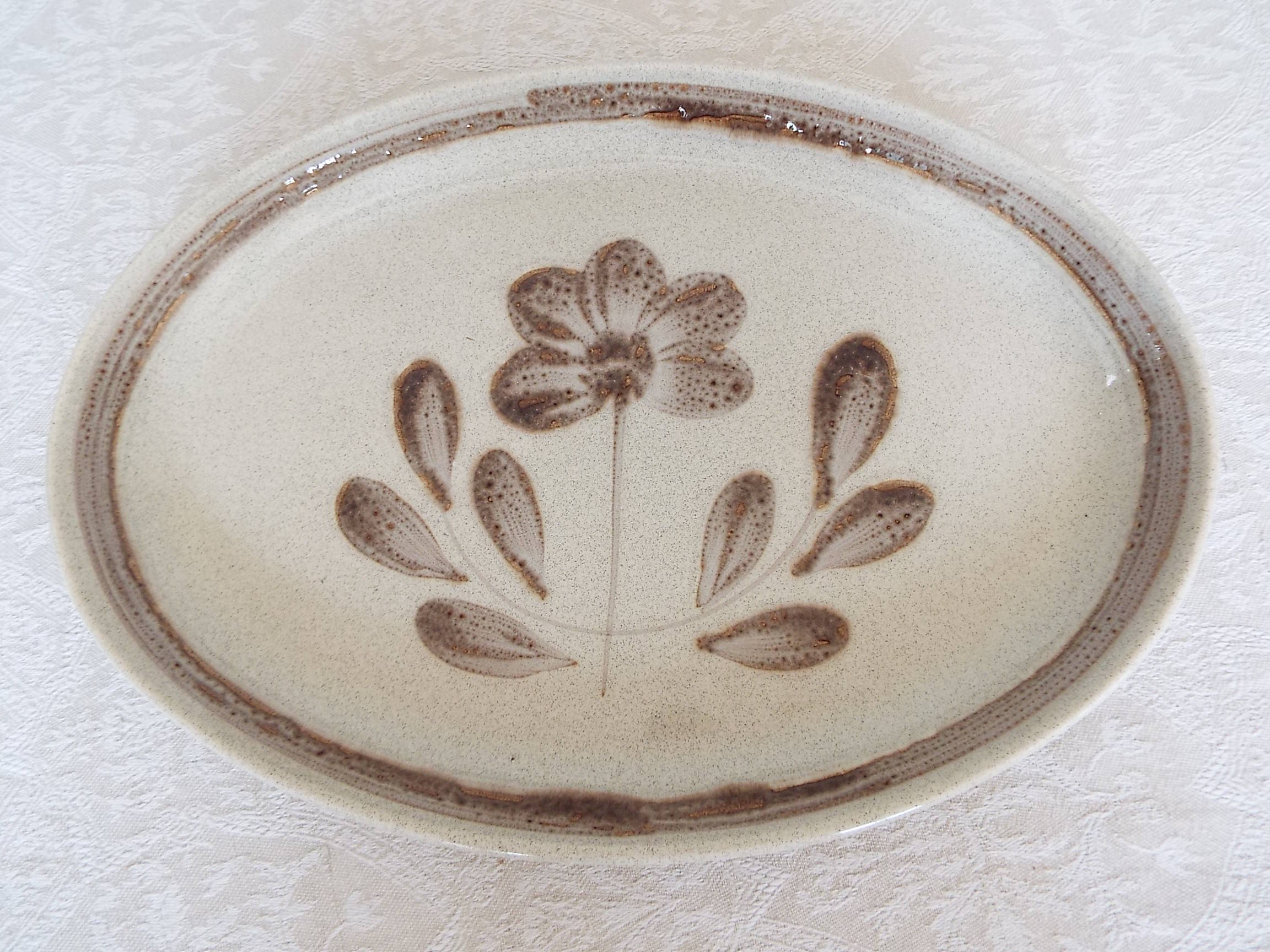 Oval dish Sarreguemines model Jocelyne