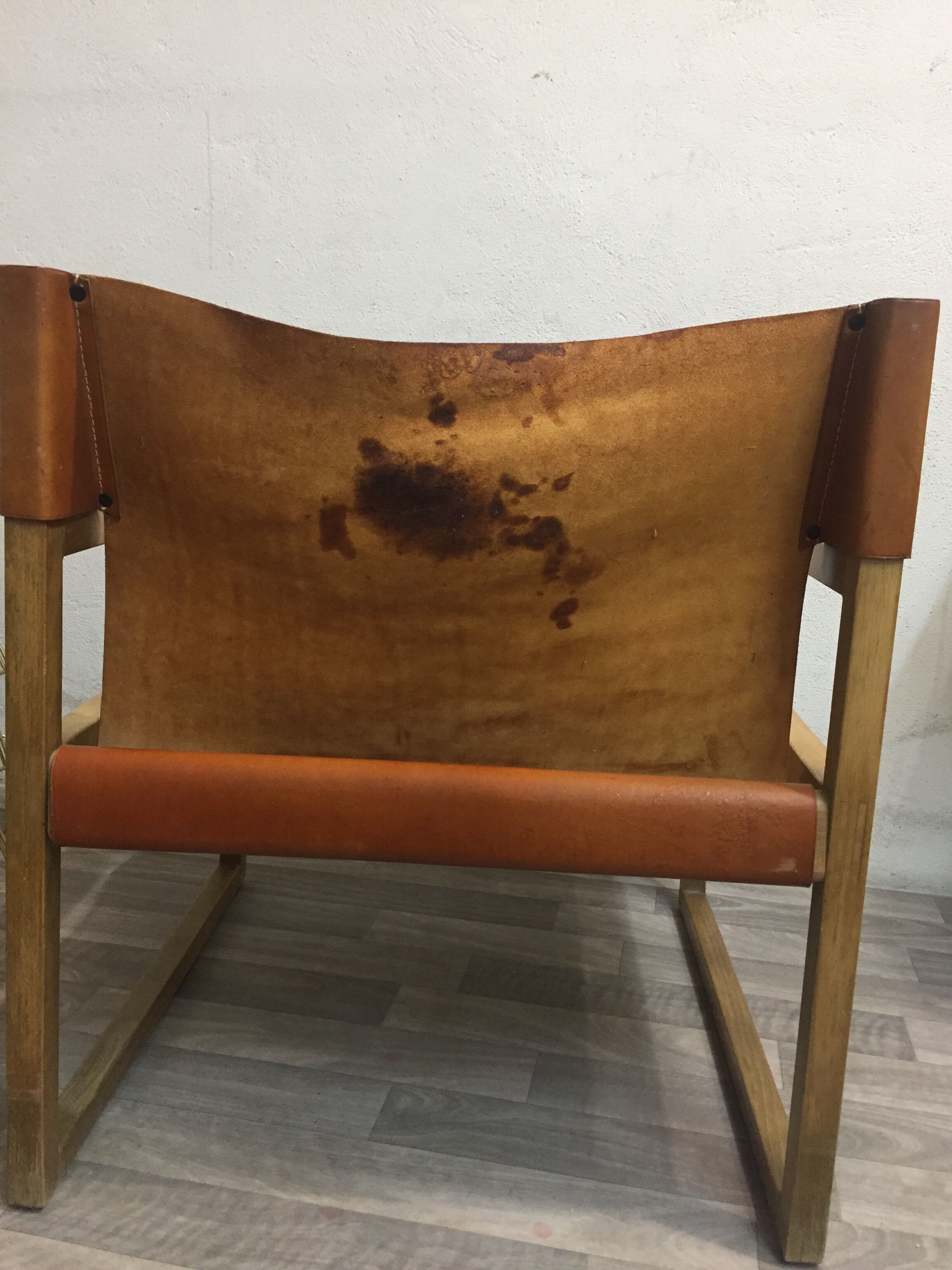 Fauteuil « safari » schlapp möbbel 1970