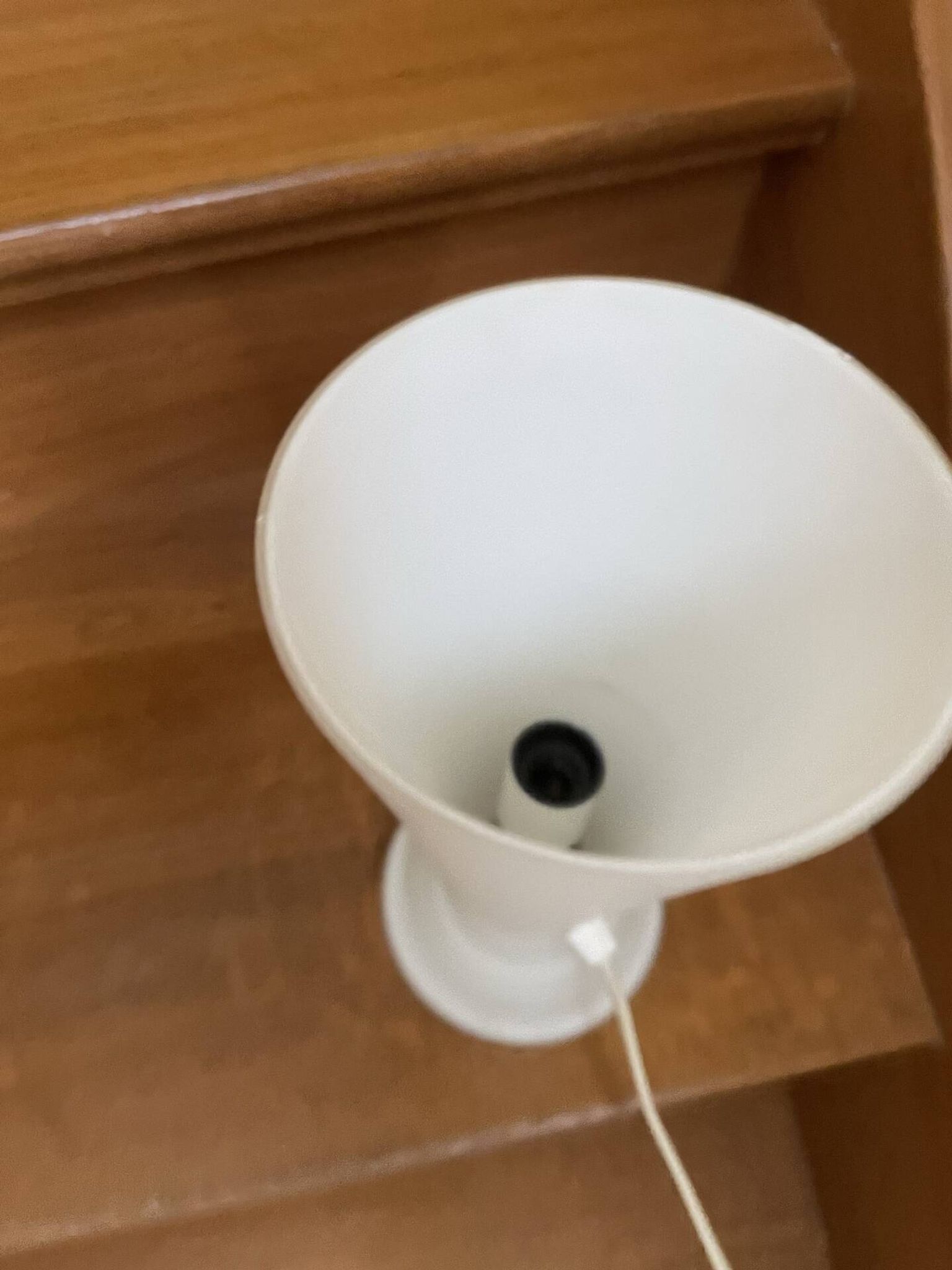 Lampe à poser en opaline Art déco