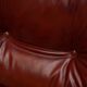 Set of two leather Sapporo lounge chairs by Mobil Girgi
