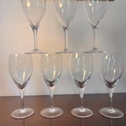 7 p. Bayel champagne glasses/wine glasses
