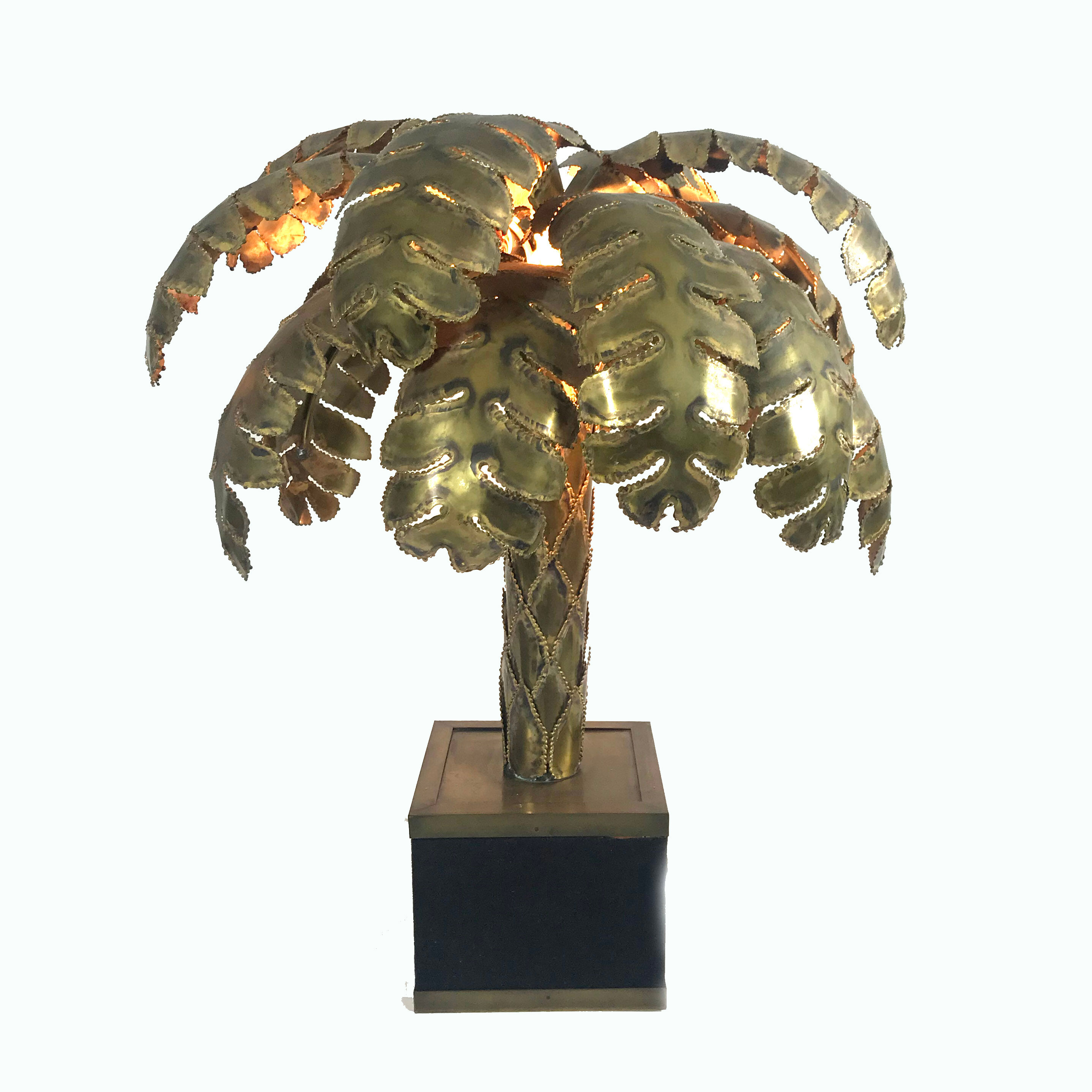 Palm lamp for Maison Jansen House