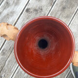 Glazed inner terracotta pitcher