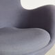 Chaise Egg par Arne Jacobsen pour Fritz Hansen