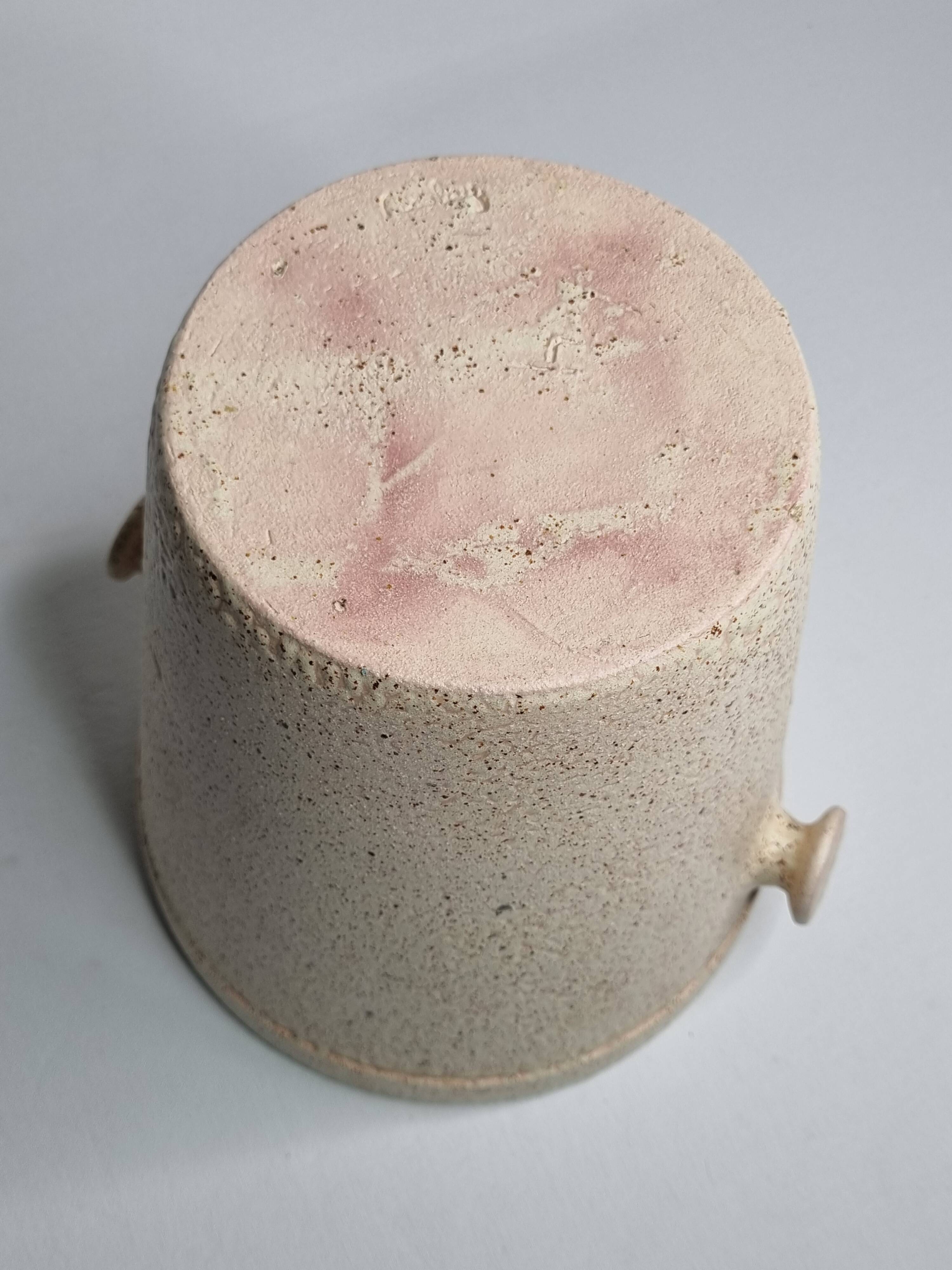 Accolay ceramic champagne bucket, 23 cm