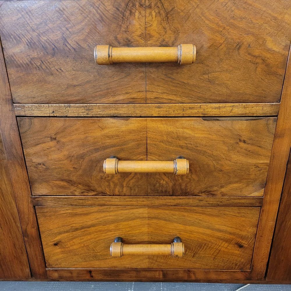 Ensemble bureau et bibliothèque art-déco